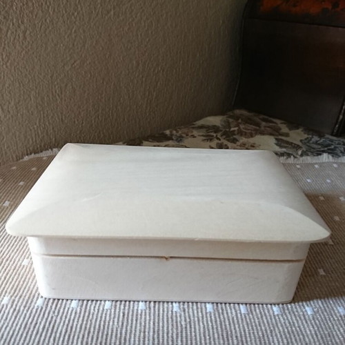 Wooden box like new for decoupage and decoration