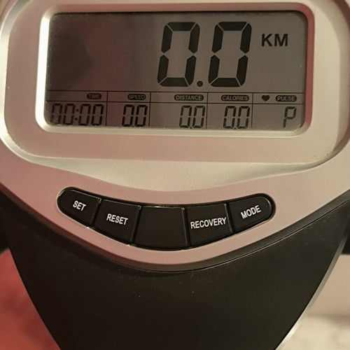 Pegasus exercise bike like new with magnetic resistance and LCD screen