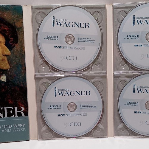 Richard Wagner 4 CD like new, classical music