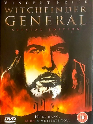Witchfinder General DVD μεταχειρισμένο, δραματική ταινία τρόμου χωρίς υπότιτλους