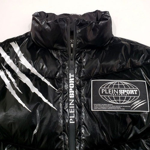 Philipp Plein Sport MRB2545 men's down jacket like new, size S-M, black