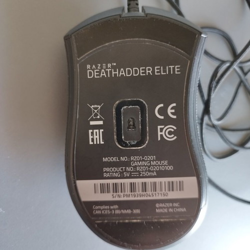Razer Deathadder Elite Gaming Mouse used in very good condition