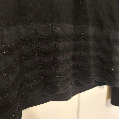 Female long-sleeve shirt used, size M, black