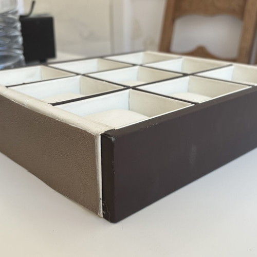 Display tray for watches and bracelets, used, 9 slots