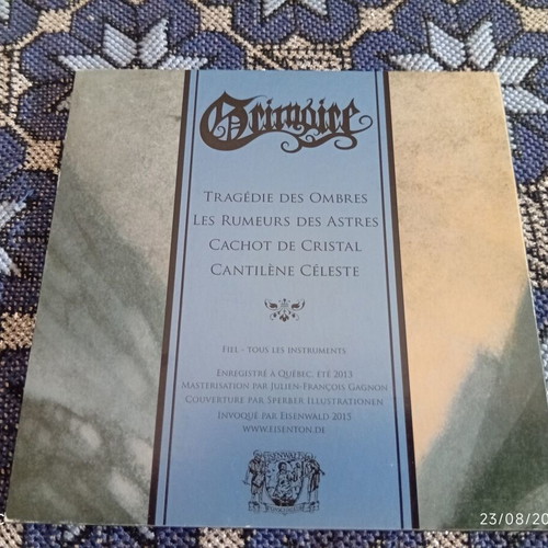 Grimoire Digipack CD Forteresse, metal