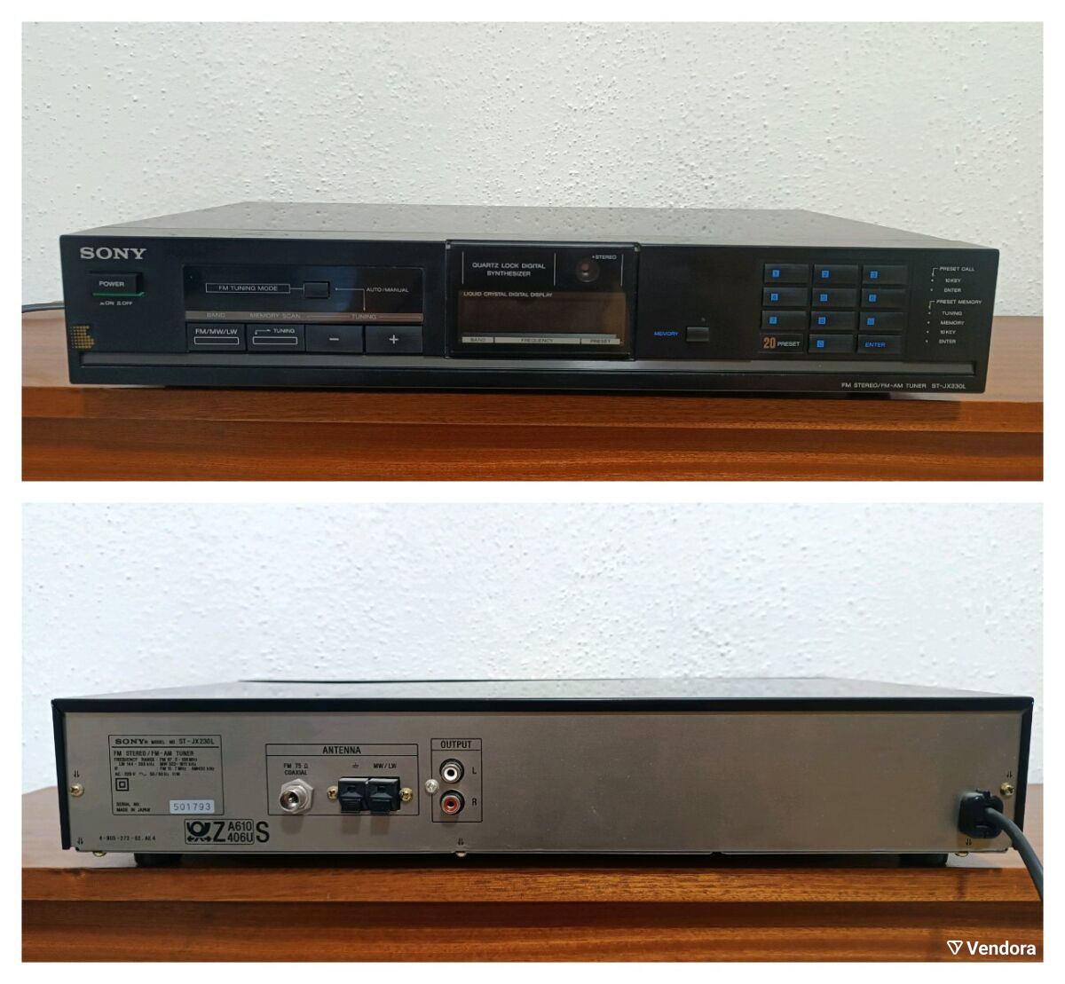 SonyFMAMStereoTunerST-JX230L