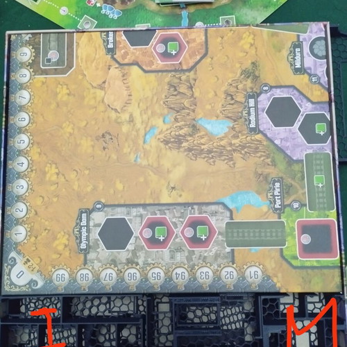 Nucleum 3D printed insert for board game custom orders