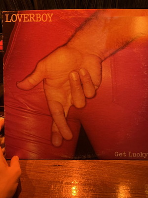 Loverboy Get Lucky vinyl used, 1981