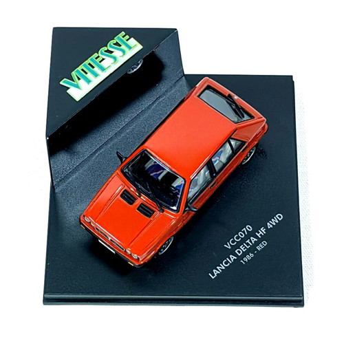 Lancia Delta HF 8V 165HP 1986 diecast model car 1:43, Vitesse