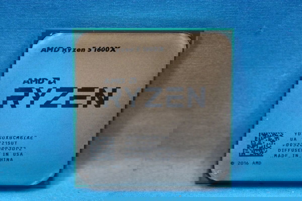 AMD Ryzen 5 1600X 3.6GHz Επεξεργαστής 6 Πυρήνων για Socket AM4 ΤΡΑΥ