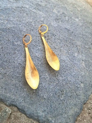Ancient Greek earrings stainless steel size 6cm, Zara