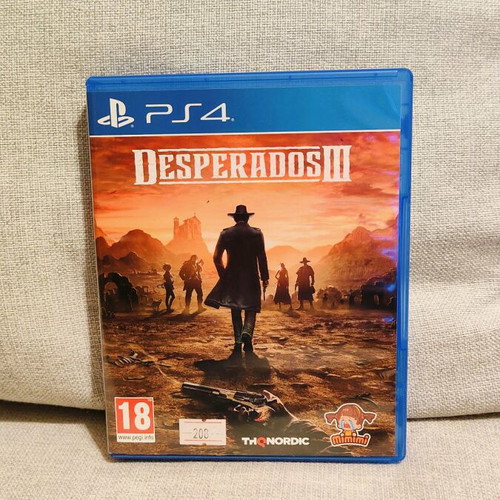 Desperados III PS4 used in very good condition