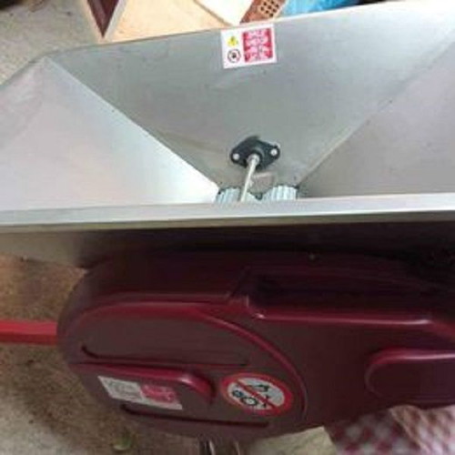 Electric grape crusher Inox new