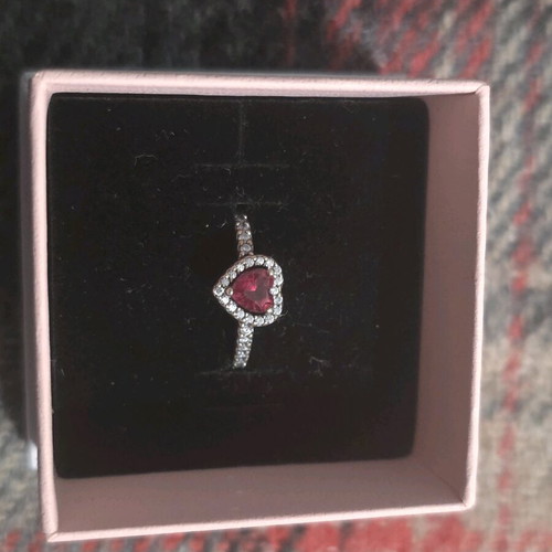 Pandora promise ring genuine new silver