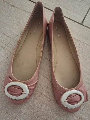 Nine West ballerinas size 41 like new beige pink