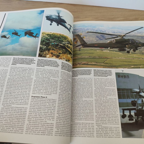 Combat Aircraft AH 64 book used, English hardcover