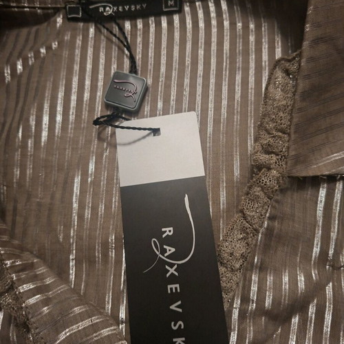 Gray Silver Raxevsky No M Shirt New With Tag