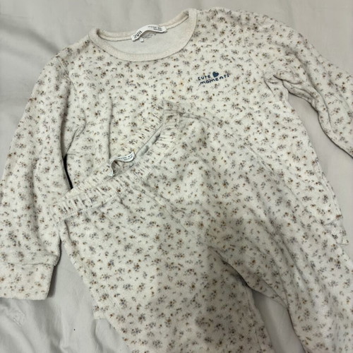 Zara pajamas set like new, size 92 cm, pack of 2