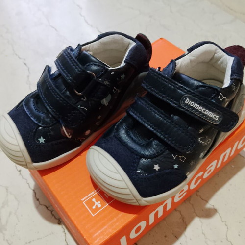 Biomecanics Baby Boots No.20 Like New, Blue Space Design