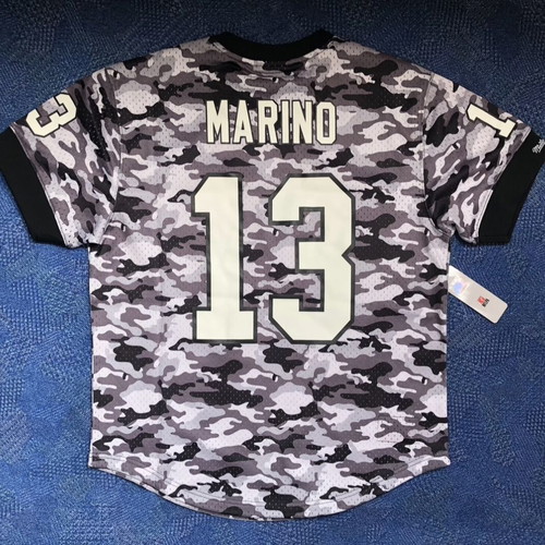 Mitchell & Ness NFL Miami Dolphins #13 Dan Marino Camo Jersey L new