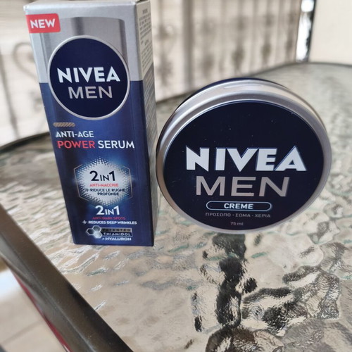 Nivea Men Power Serum and Creme new, 24-hour hydration