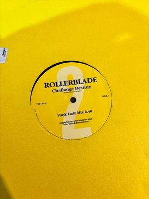 997 Rollerblade Challenge Destiny vinyl used, electronic