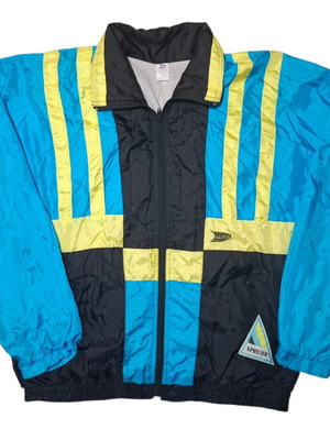 Vintage Sprider Medium windbreaker jacket used, multicolor