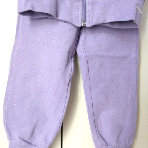 M&L Grant toddler girls' sportswear set, purple