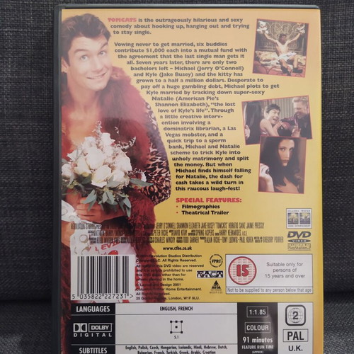 Tomcats DVD like new with subtitles, comedy
