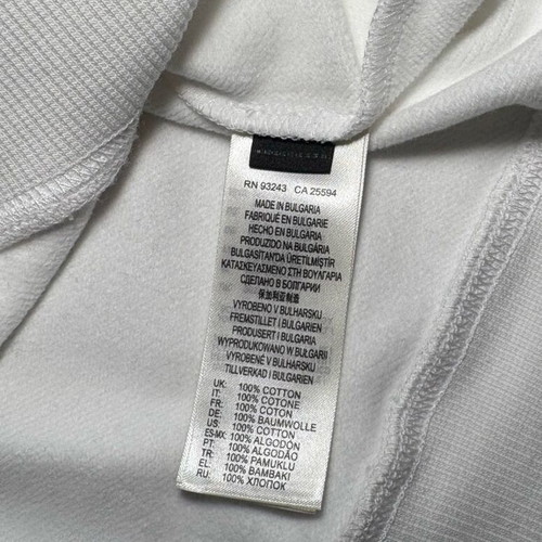 Diesel Hoodie new, white with black logo, size M