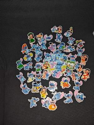 Αυτοκόλλητα Lilo & Stitch καινούρια, πακέτο 50 τεμαχίων