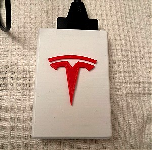 Θηκη Εκτυπωμενη 3D Tray για 2.5" Σκληρο Δισκο Logo Tesla