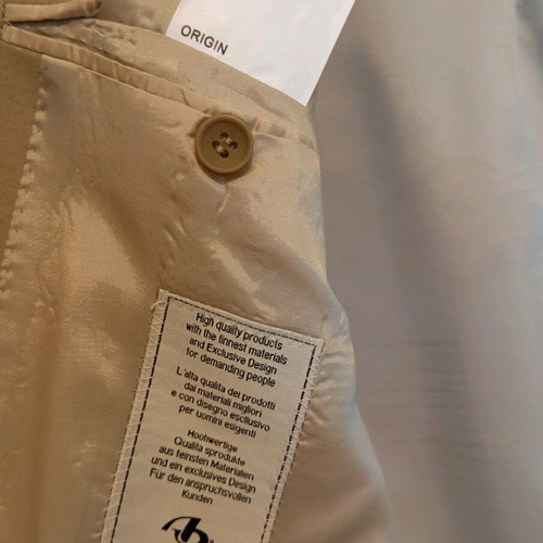 Bitsiani men's beige jacket like new