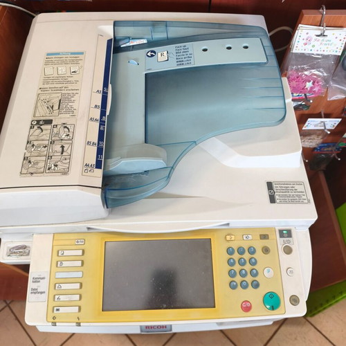 Ricoh MP C2051 color photocopier multifunction printer used