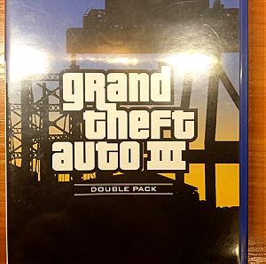 GTA 3 Box Only - Grand Theft Auto III PS2