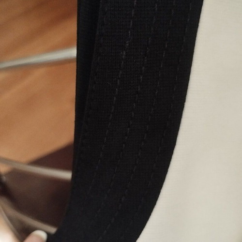 H&M halter neck pencil dress like new, black and white, XS