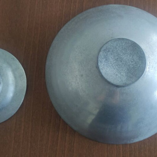 Tin useful items used, set of 2 pieces