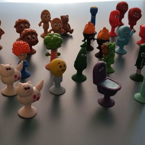 Stikees Lidl 2022 collectible figures new, pack of 39 pieces