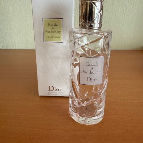 Escale a Pondichery bottle used, without fragrance