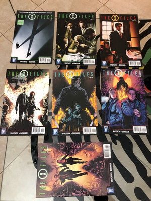 X-FILES 2008 complete comic series set of 7 new