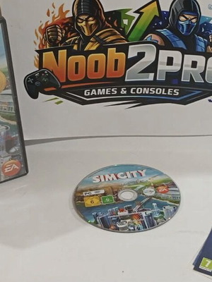 SimCity PC DVD used, city-building adventure game