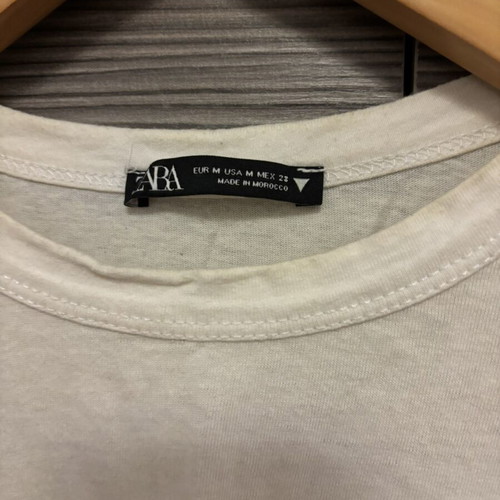 Zara white t-shirt like new