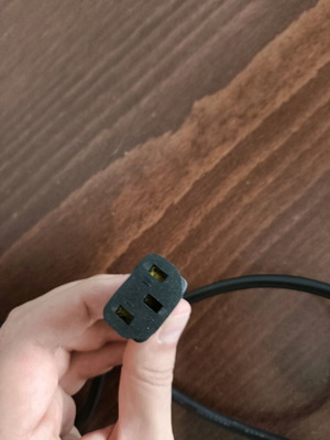 Pc power cable used computer power cord