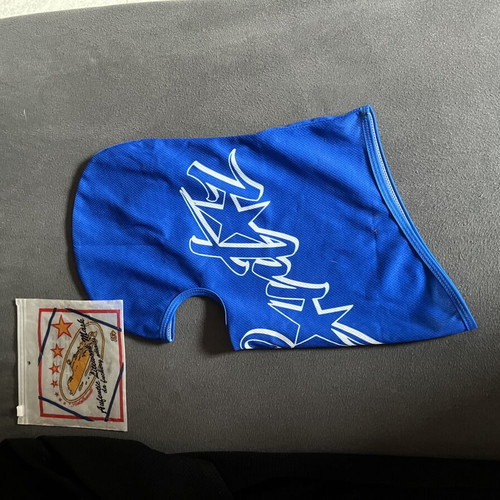 Corteiz thin sweatshirt black, size M with blue balaclava gift