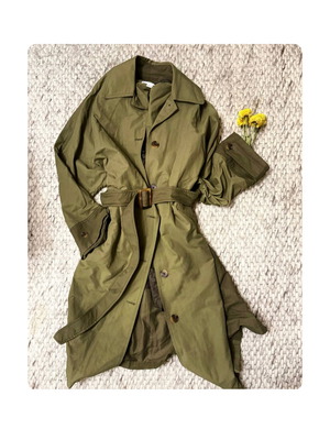 Mango trenchcoat σαν καινούργιο, πράσινο, μέγεθος S