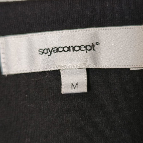 Soyaconcept mini dress like new, size M, black, short sleeve