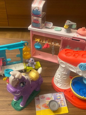 Play-Doh Παιδικά Σετ Πλαστελίνης και Εργαλεία σαν καινούργιο