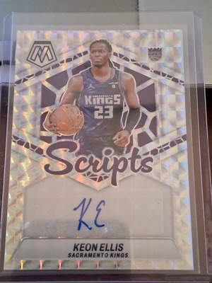 Panini Mosaic Keon Ellis Scripts auto MS-KE holo Silver σαν καινούργιο