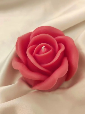 Rose Candle New Available In Various Colors And Scents