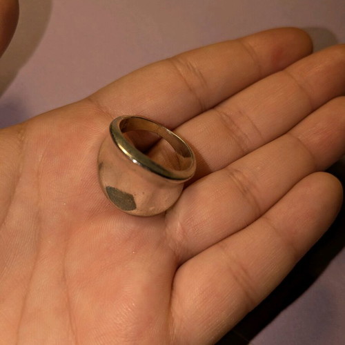 Silver ring like new
